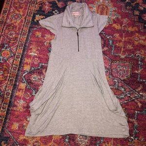Philosophy cotton dress gray small